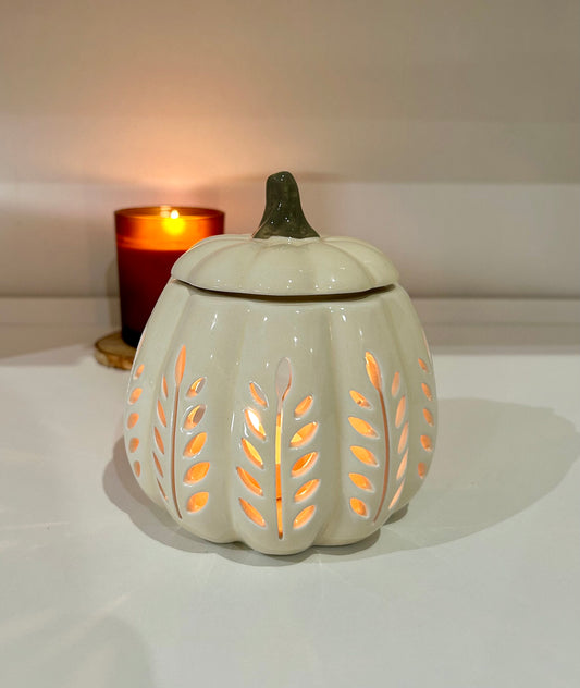 Calabaza blanca - Quemador de cera