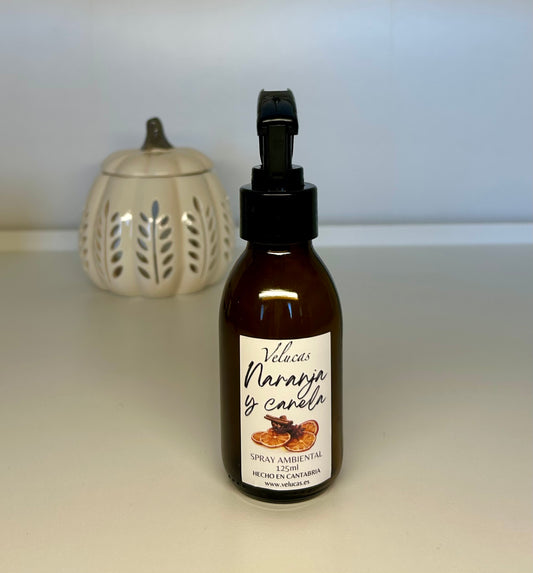 Spray ambiental Naranja y canela