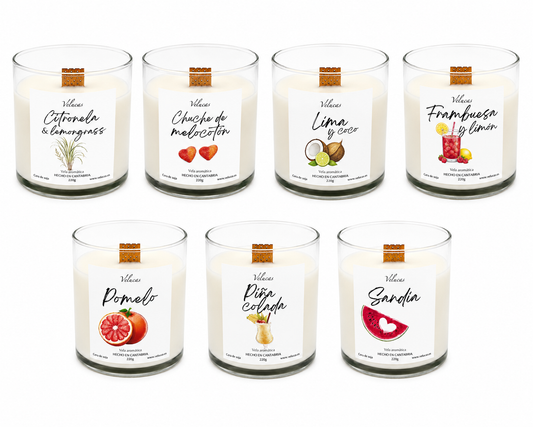 Pack Colección de verano- 7 velas